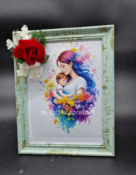 Quadro mamma e bimbo